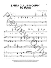 Santa Claus Is Comin' To Town piano sheet music cover